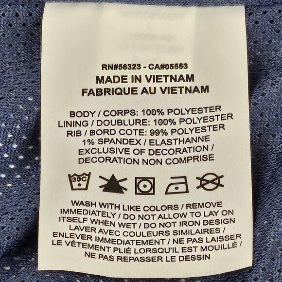 NIKE SHIELD MEN'S GOLF LIGHT BLUE STANDARD FIT PULLOVER SWEATSHIRT - SIZE LARGE - Picture 8 of 12